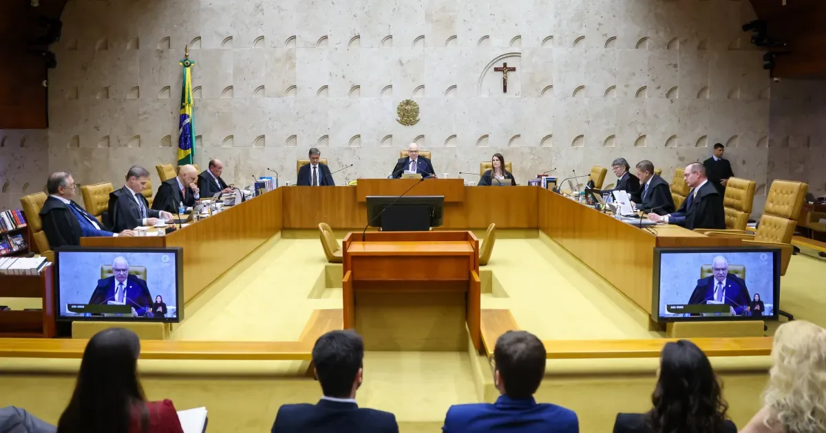 Sessão do STF tem bate-boca e dois ministros fora da votação