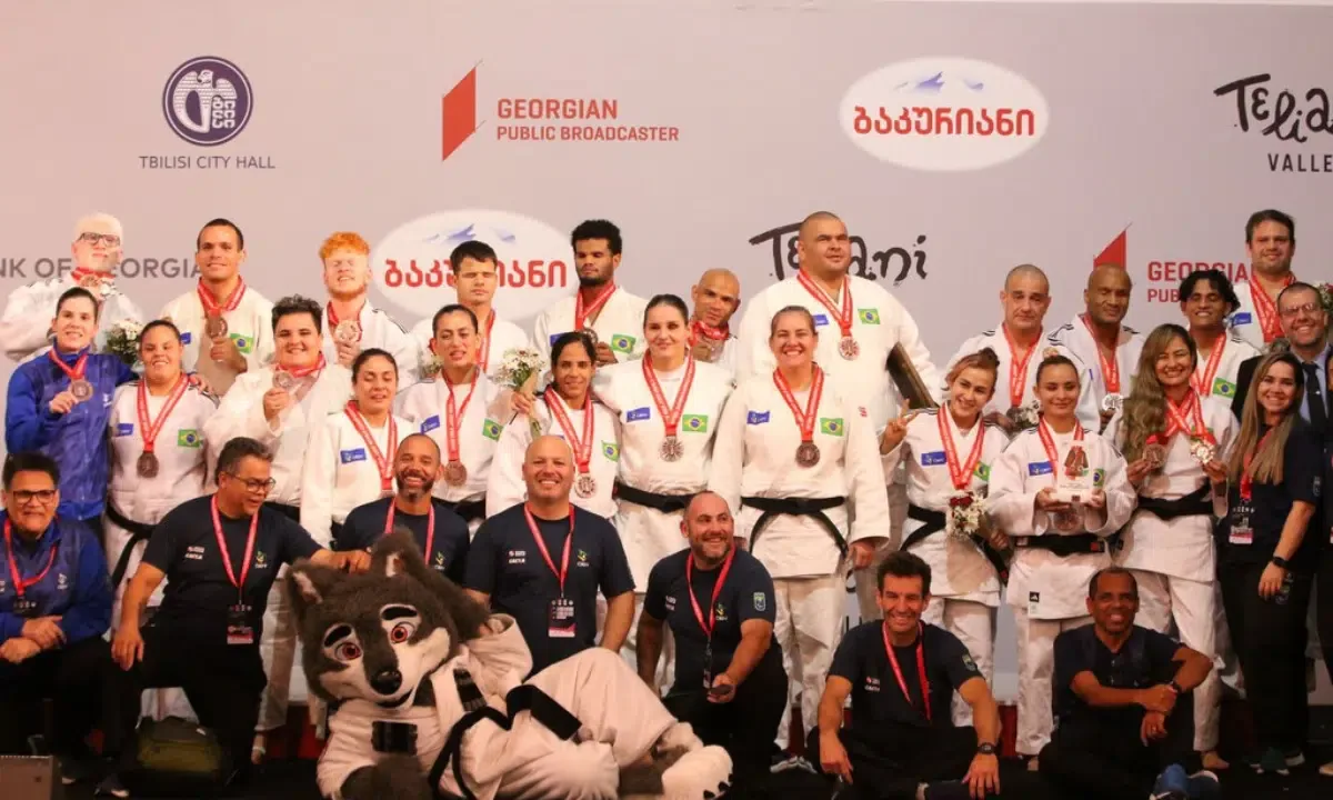 Brasil conquista 12 medalhas no Mundial de Judô Paralímpico
