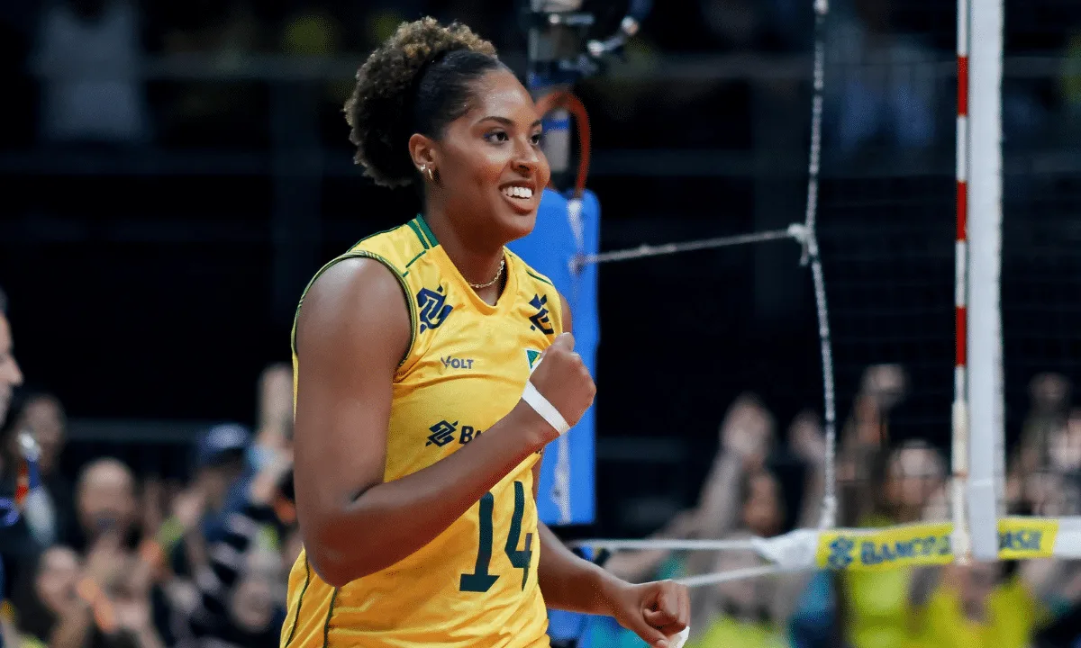 Ana Cristina lidera vitória do Brasil sobre a Colômbia no Sul-Americano