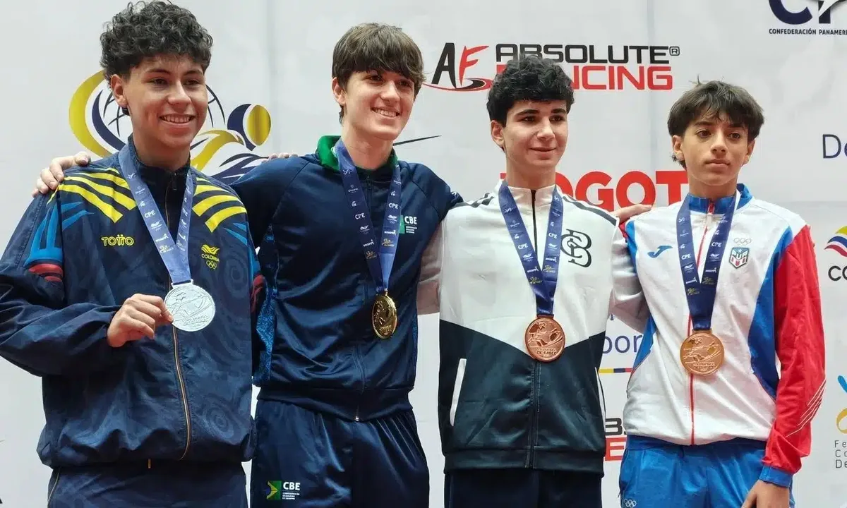 Marcus Pinto conquista título cadete na Copa do Mundo de Bogotá