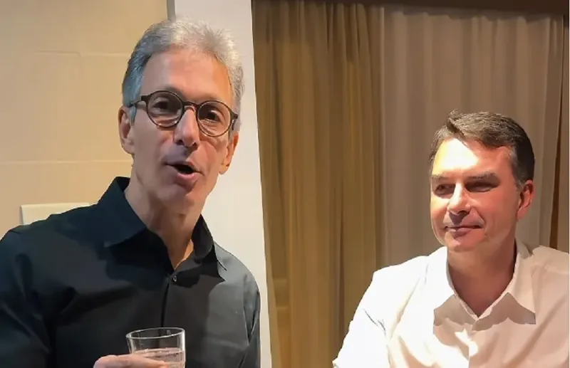 Romeu Zema apoia Flávio Bolsonaro no segundo turno de 2026