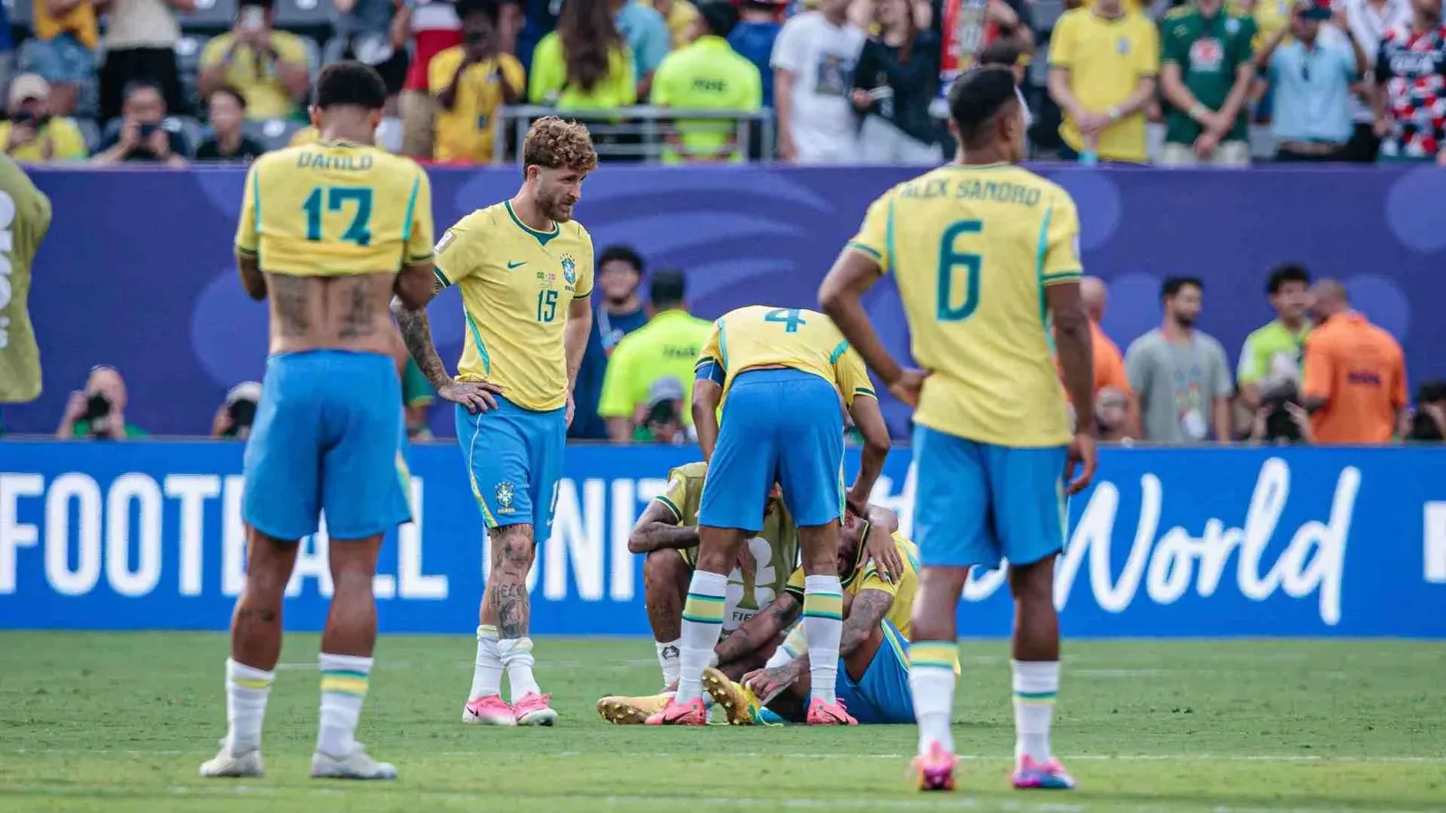 Brasil cai para sexto no ranking da FIFA após avanço de Portugal