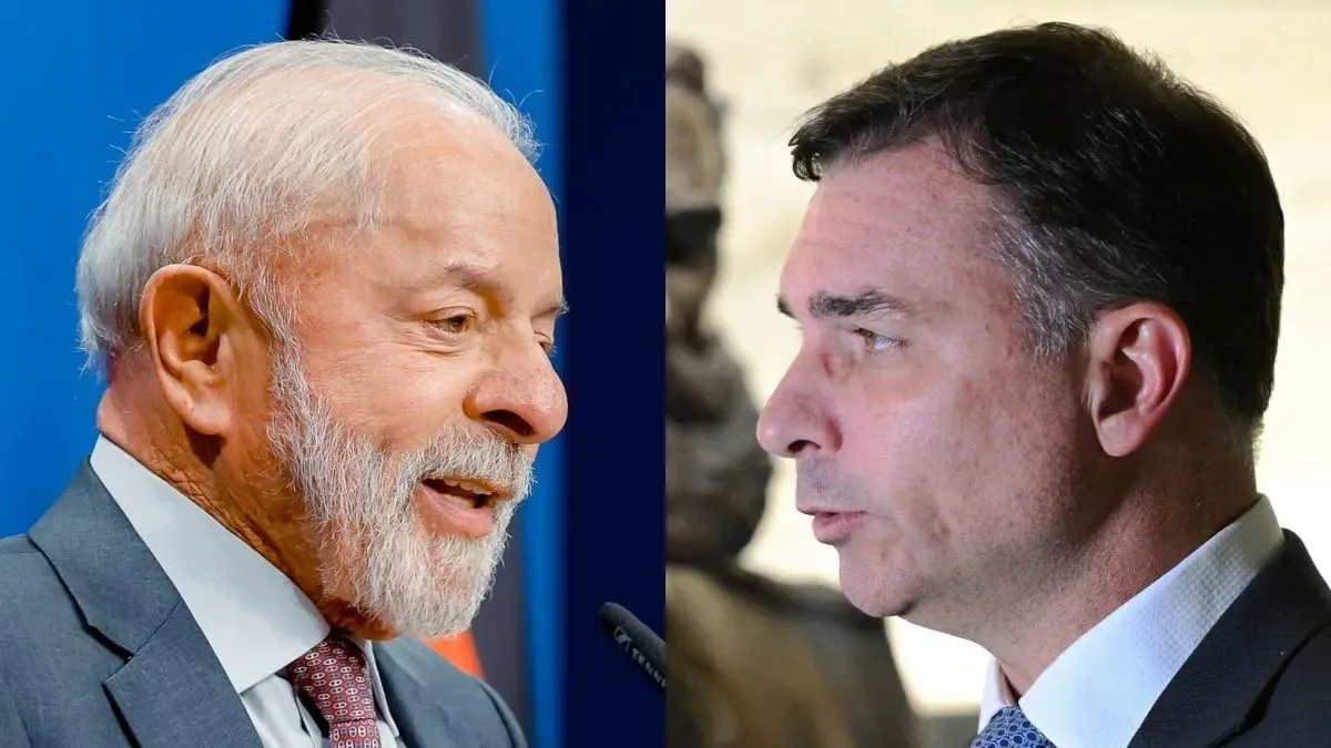 Lula marca 46% e Flávio Bolsonaro, 45% em simulação de 2º turno