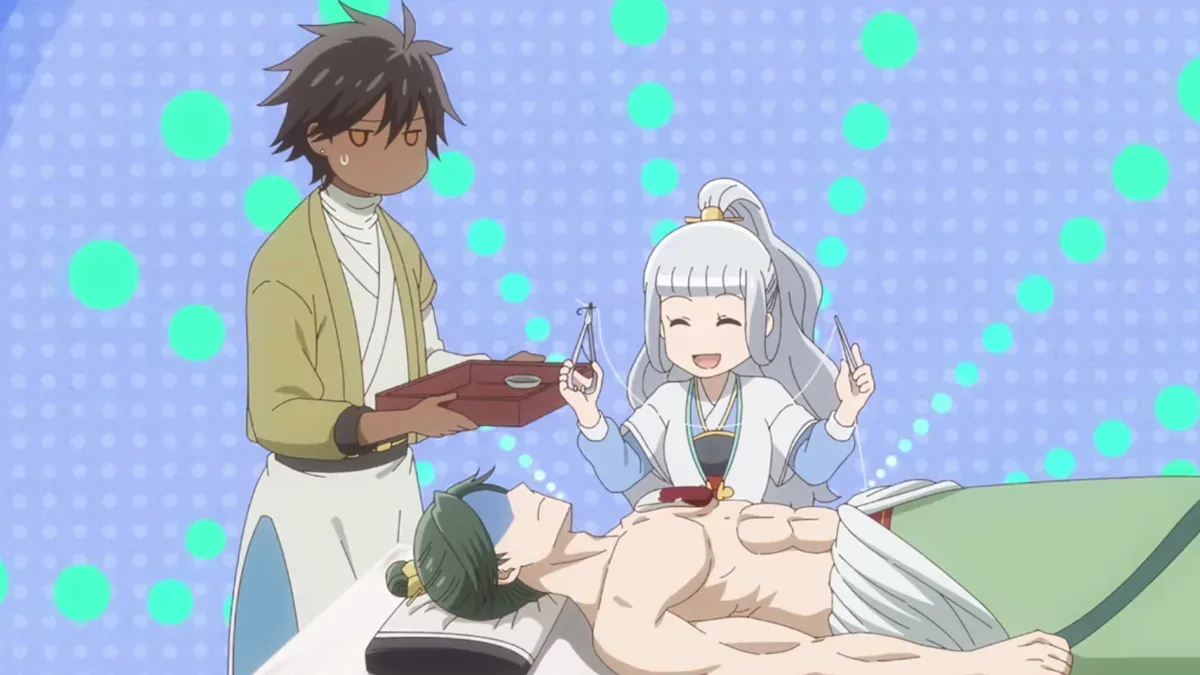Novo anime acompanha médica envolvida com um palácio