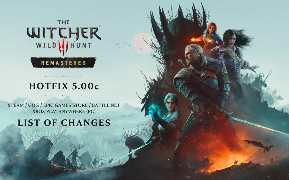 Atualização de The Witcher 3 corrige DLSS, iluminação e saves