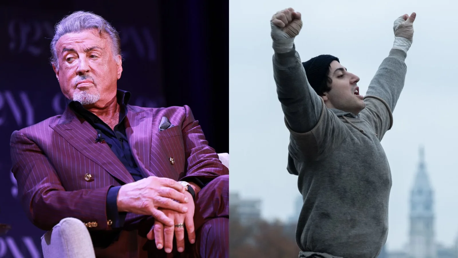 Stallone questiona cinebiografia e elogia ator que o interpreta