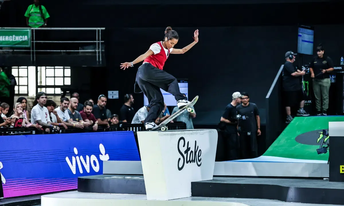 Rayssa Leal fica fora da etapa de Paris da SLS após machucar o pé