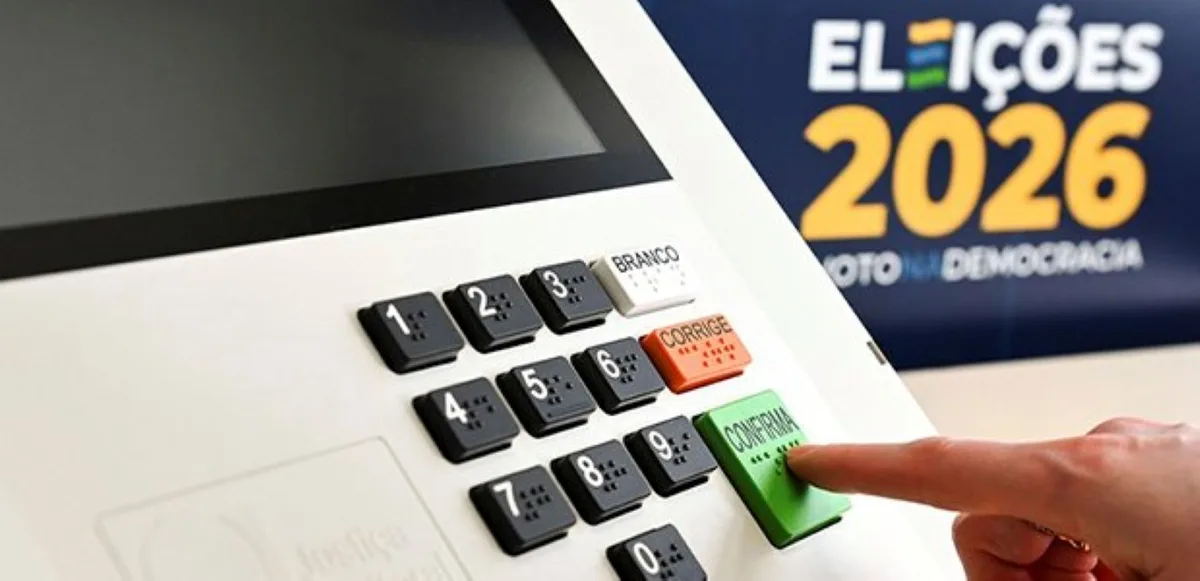 Eleições 2026 terão seis escolhas na urna; confira a ordem dos votos