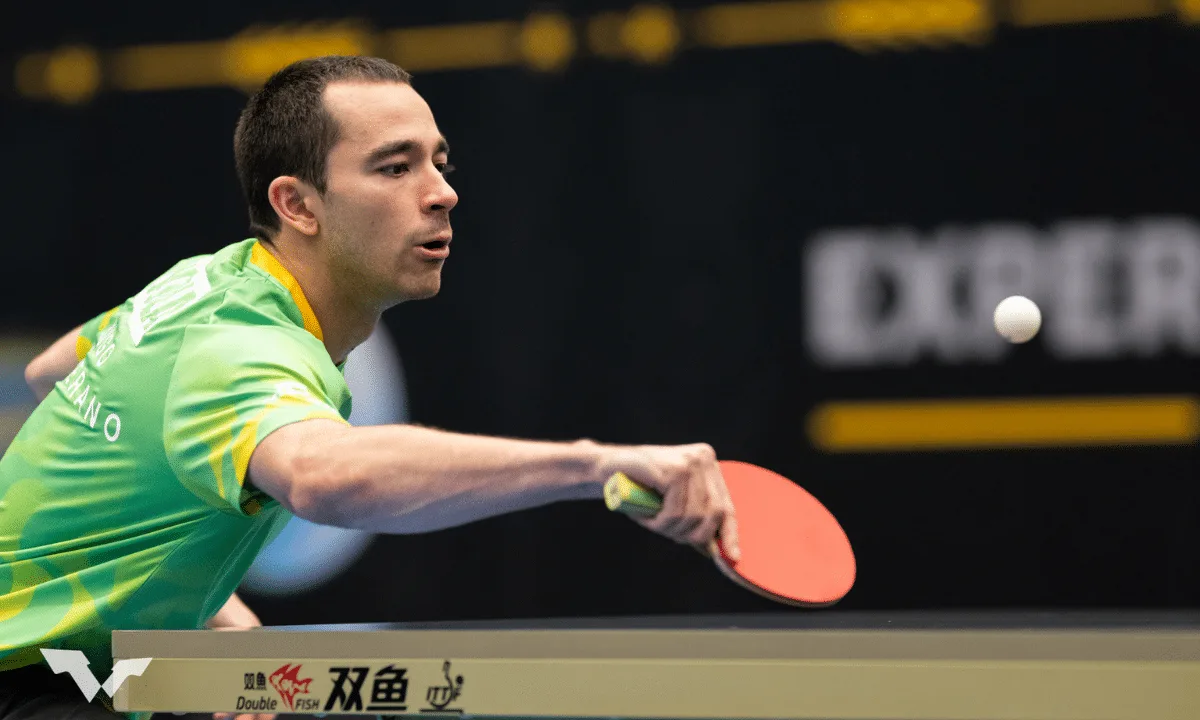 Calderano vence Lebrun e chega à semifinal do China Smash