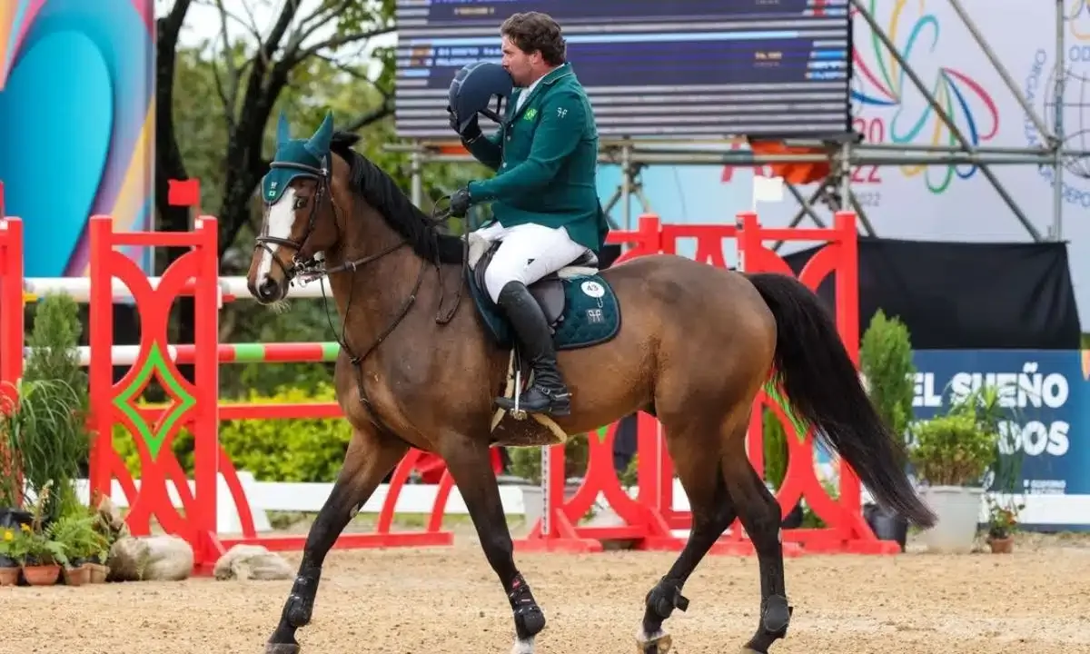 Brasil lidera classificatórias do hipismo saltos nos Jogos Sul-Americanos