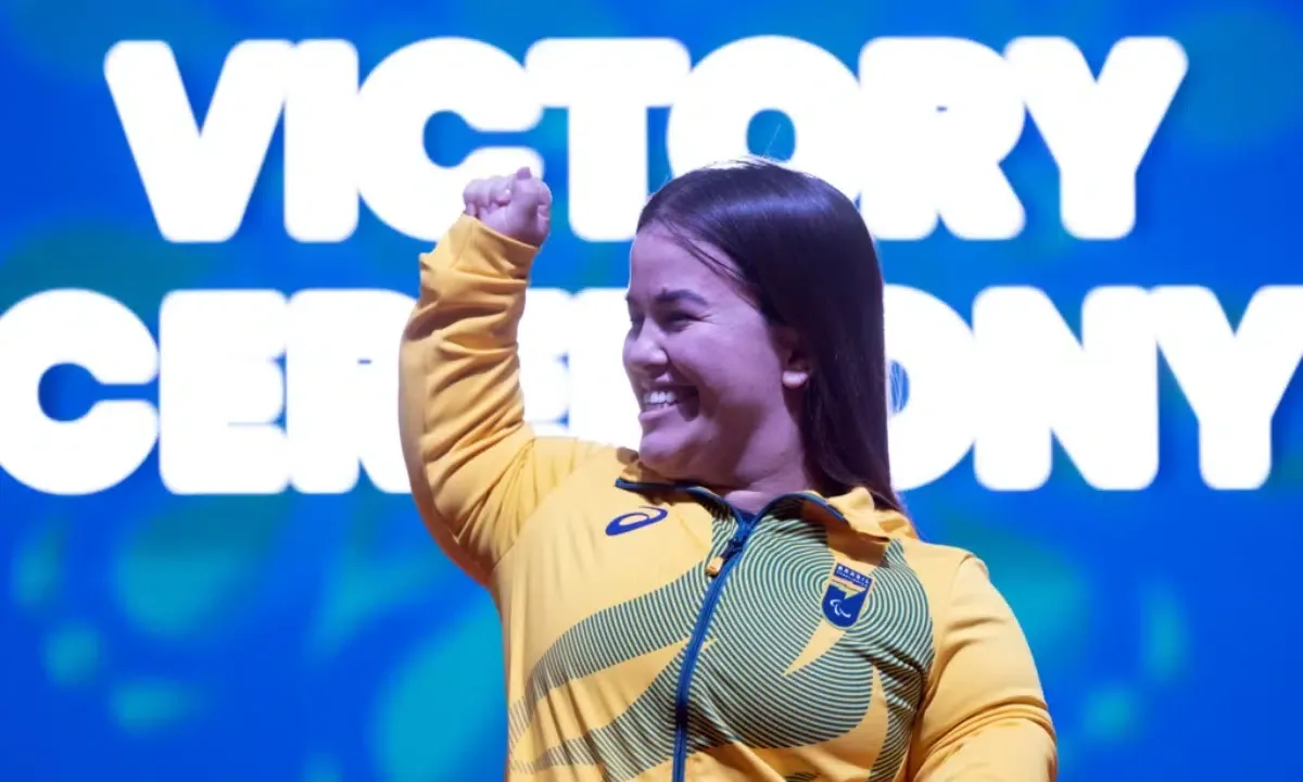 Mariana D’Andrea bate recorde e lidera ranking para Los Angeles 2028