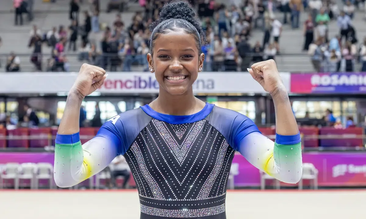 Julia Coutinho conquista bronze nas barras nos Jogos Sul-Americanos