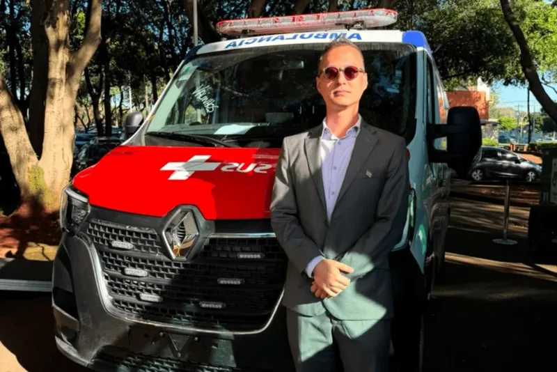 Valinhos recebe nova ambulância do Governo Federal para reforçar atendimento de urgência
