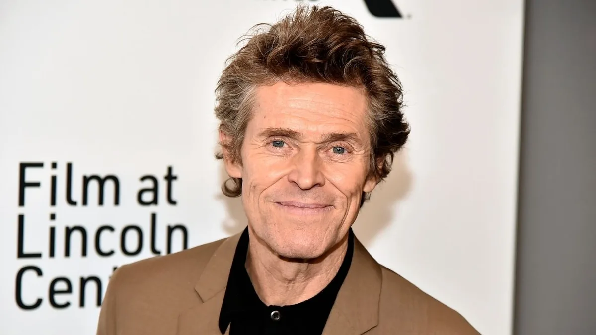 Willem Dafoe diz que tarefas simples trazem felicidade