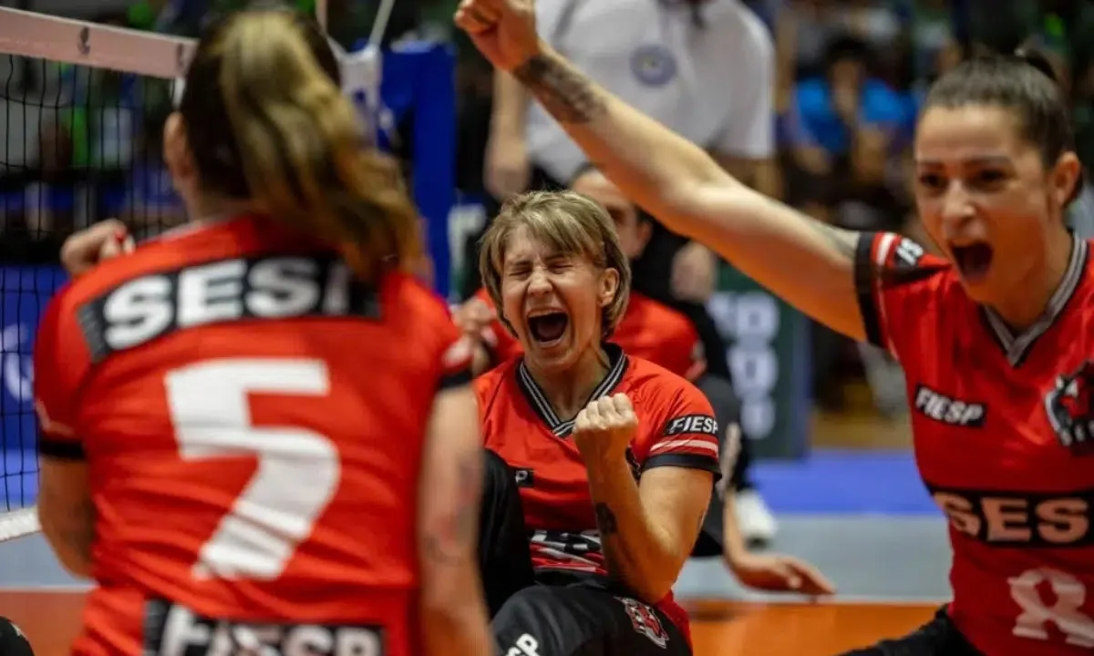 Sesi-SP conquista Brasileiro feminino de vôlei sentado com campanha invicta