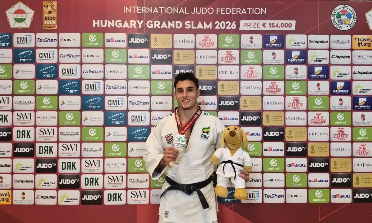 Guilherme Schimidt leva ouro no Grand Slam de Budapeste