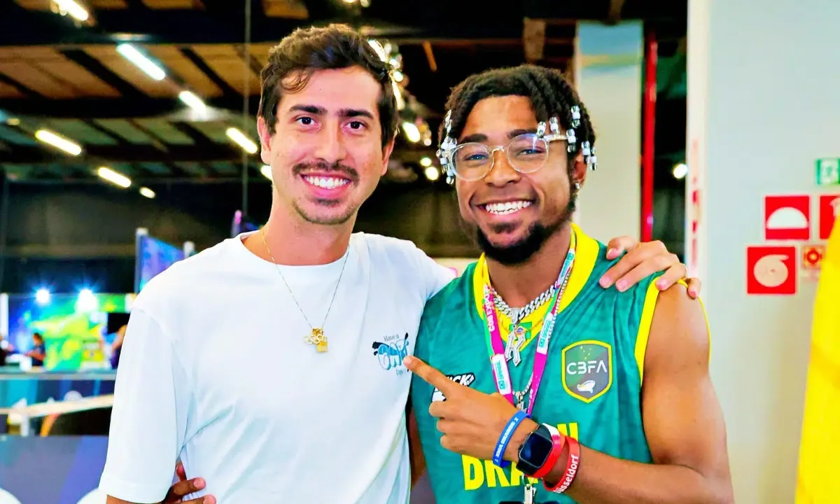 Atletas olímpicos testam o flag football na COB Expo 2026