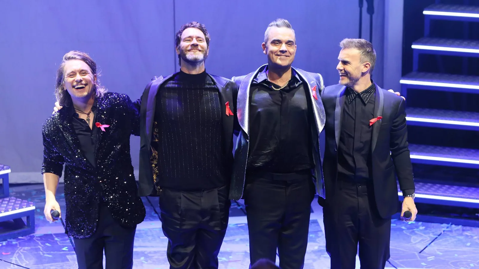 Robbie Williams apoia novo álbum do Take That após anos de tensão