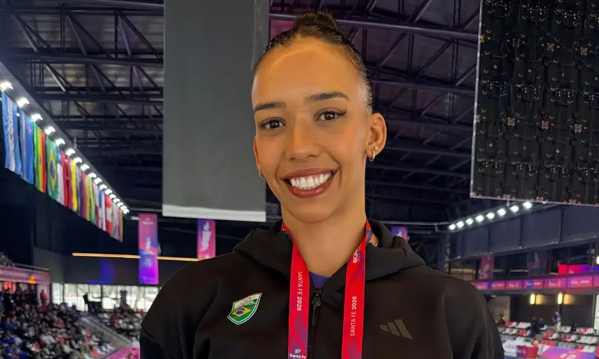 Brenda Padilha leva bronze no Sul-Americano e mira ouro no Pan de Lima