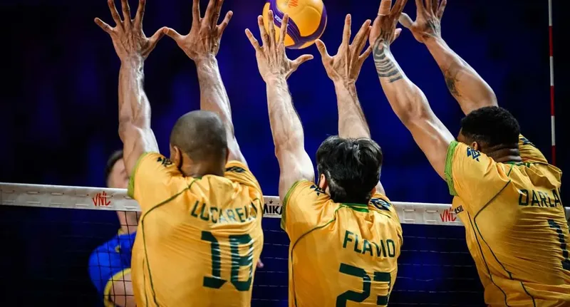 Brasil bate o Chile por 3 a 0 na abertura do Sul-Americano de vôlei
