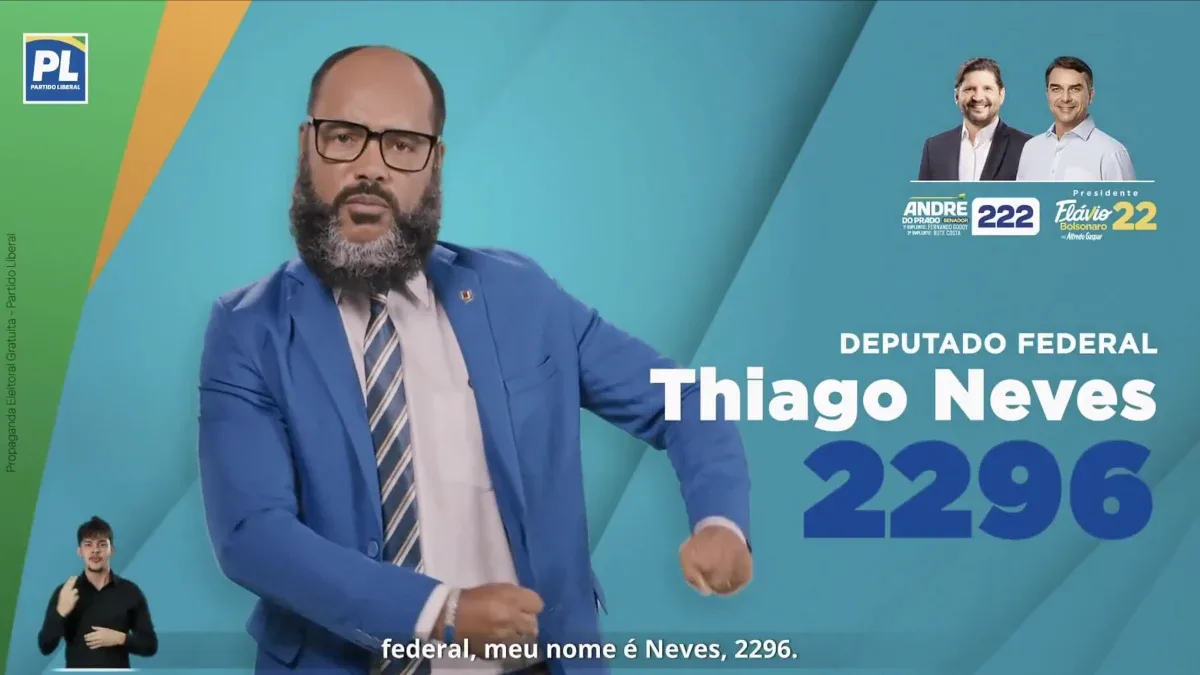 Candidato do PL usa voz de Enéas em propaganda eleitoral