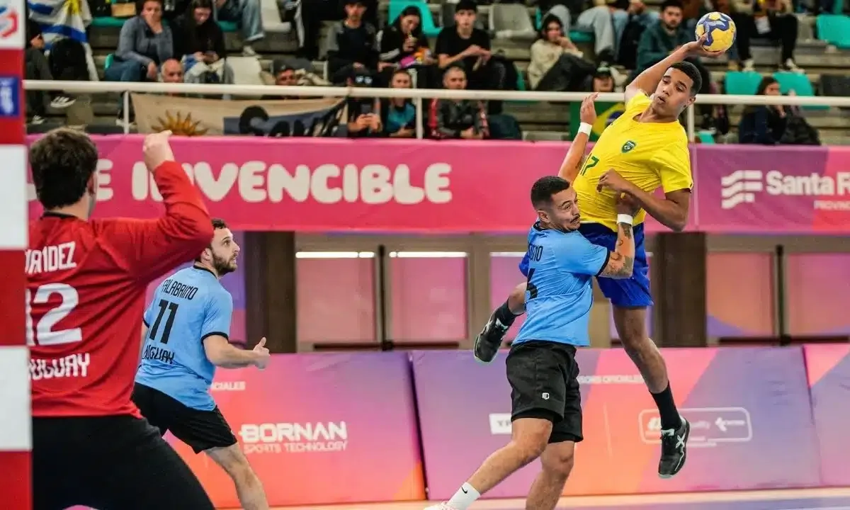 Brasil supera Uruguai na estreia do handebol em Santa Fé 2026
