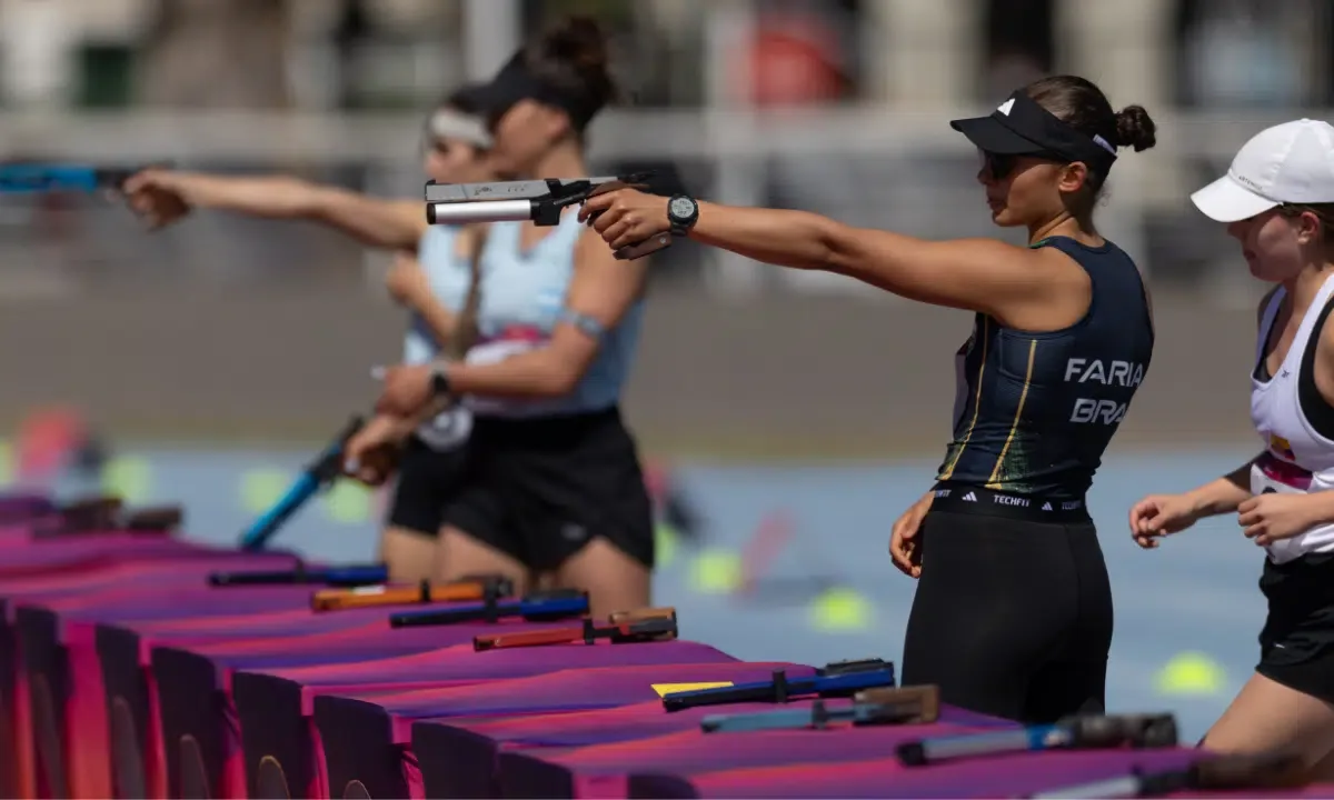 Brasil termina revezamento misto do pentatlo em quarto nos Jogos Sul-Americanos
