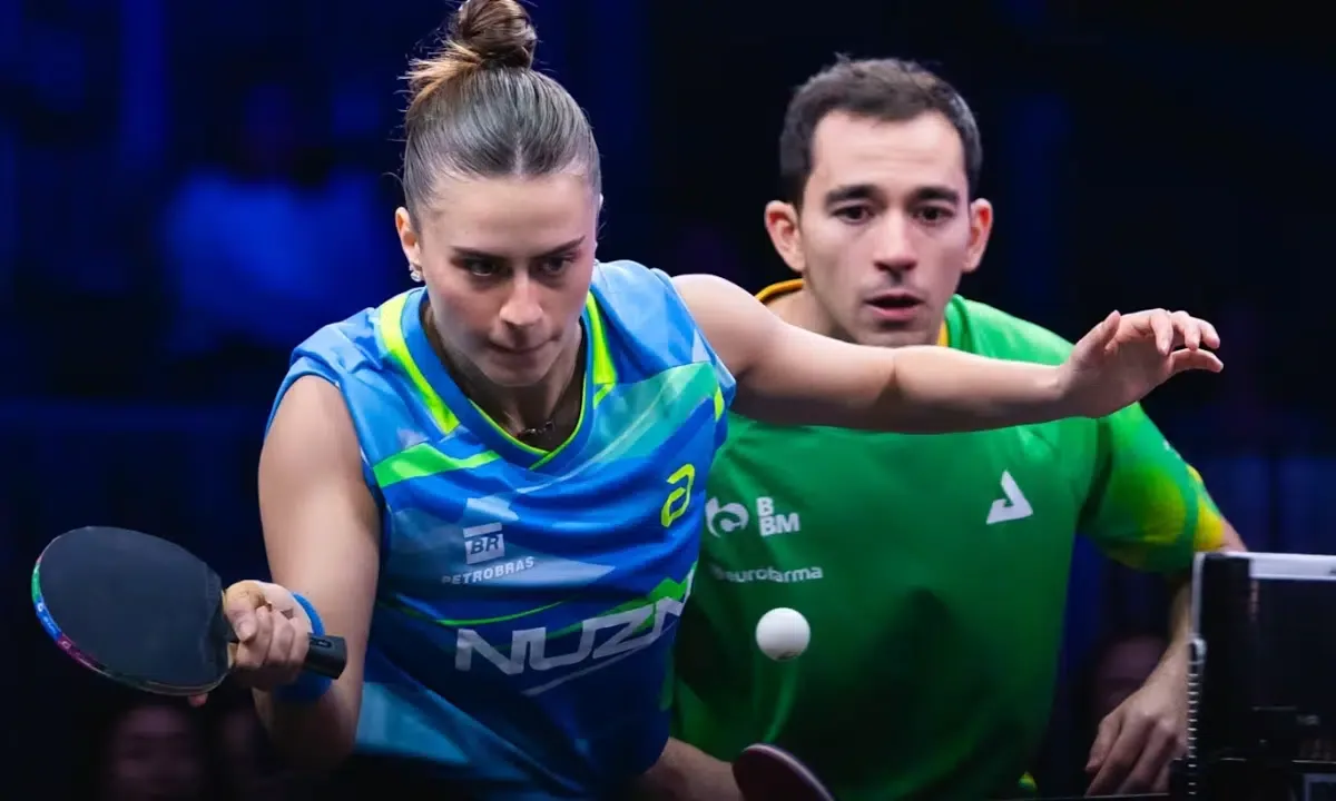 Calderano e Bruna Takahashi estreiam no China Smash em Pequim