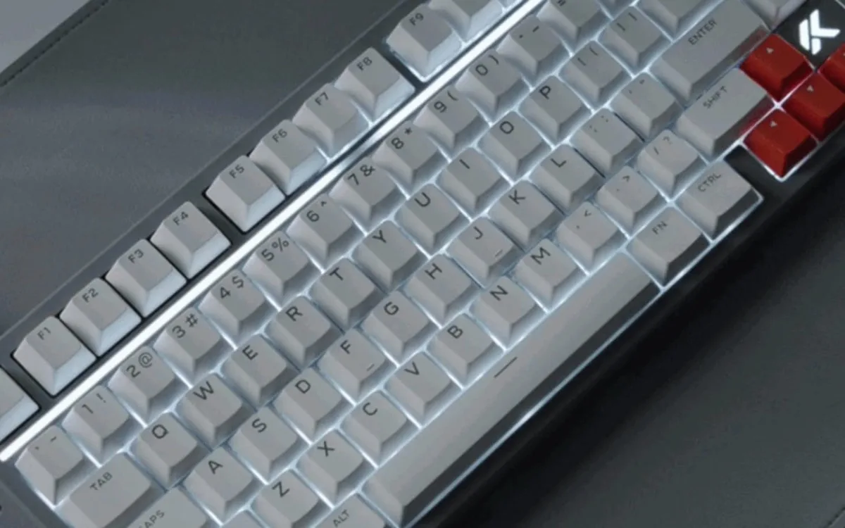 Ace75 combina perfis configuráveis e switches magnéticos em quatro cores