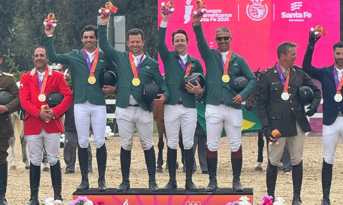 Brasil vence disputa por equipes no hipismo completo em Santa Fé