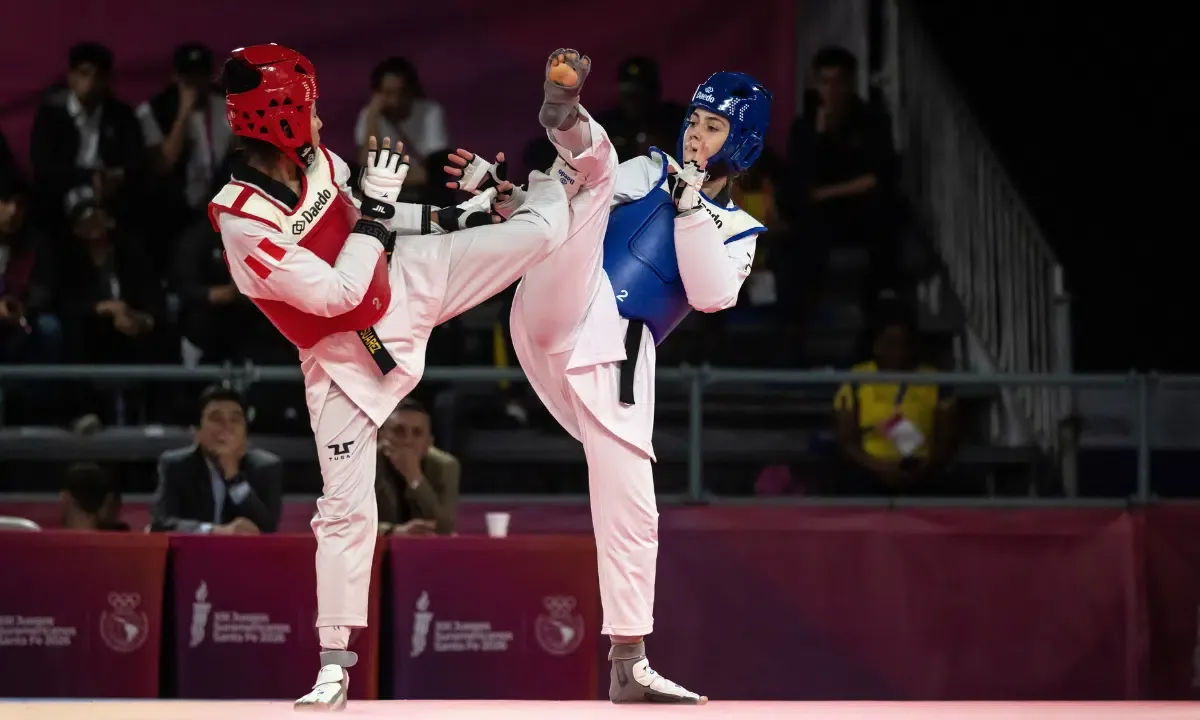 Julia Nazario conquista bronze no taekwondo em Santa Fé 2026