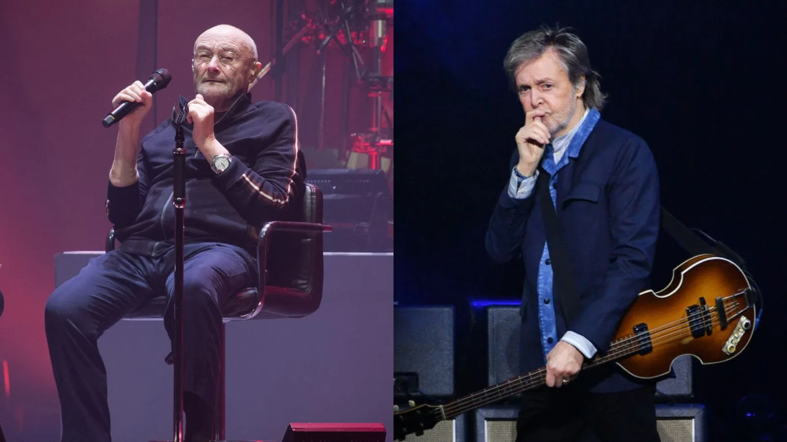 Phil Collins encerra desavença com Paul McCartney após pedido de desculpas