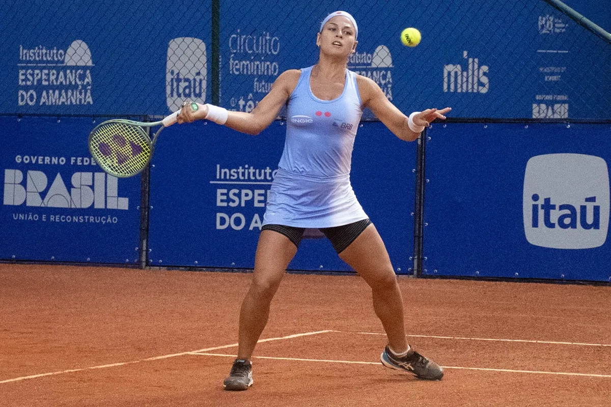 Carol Meligeni perde para francesa e deixa WTA 125 de Barranquilla