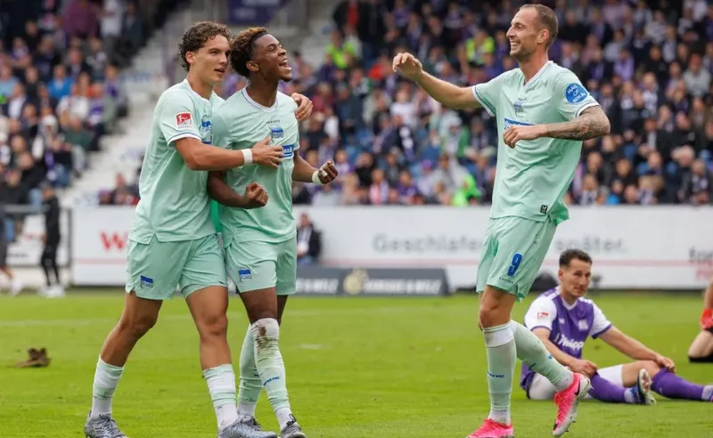 Hertha BSC derrota Osnabrück e mantém campanha perfeita na 2. Bundesliga