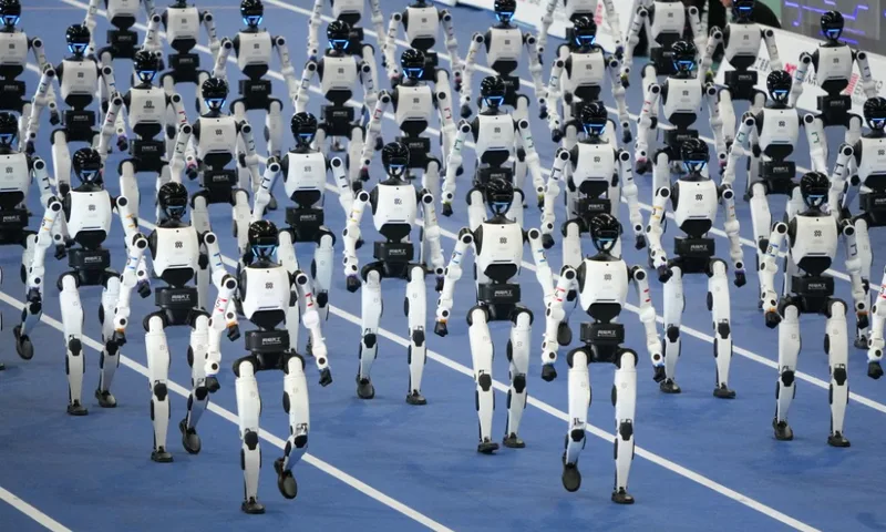 Robôs marcham em Varsóvia por regras para a inteligência artificial
