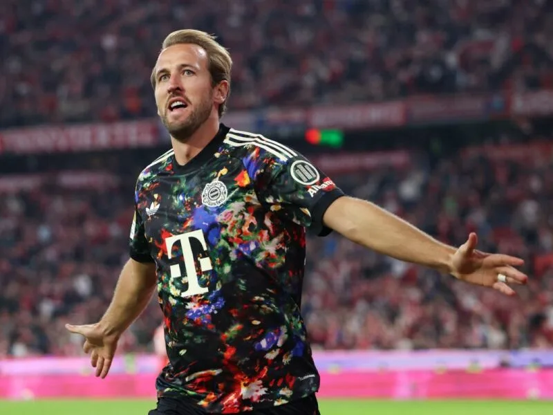 Bayern goleia Union Berlin por 7 a 0 com recorde de Harry Kane