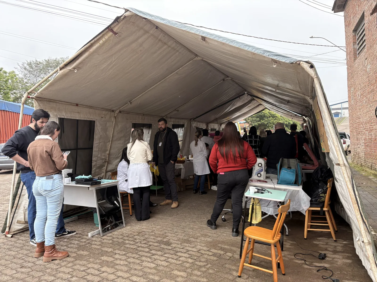 Feira em Linha Santa Cruz promove prevenção e cuidados com a saúde