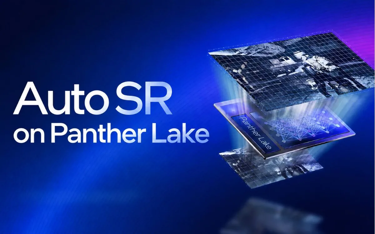 Auto SR da Microsoft chega aos chips Panther Lake da Intel