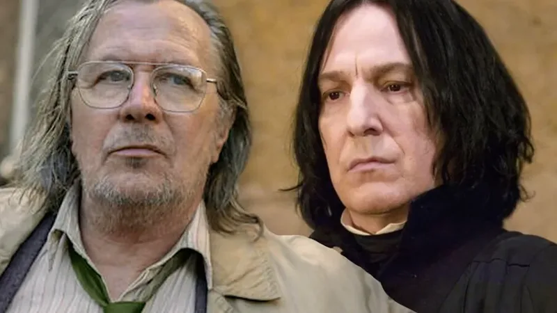Gary Oldman relembra como Alan Rickman recebia crianças no set de Harry Potter