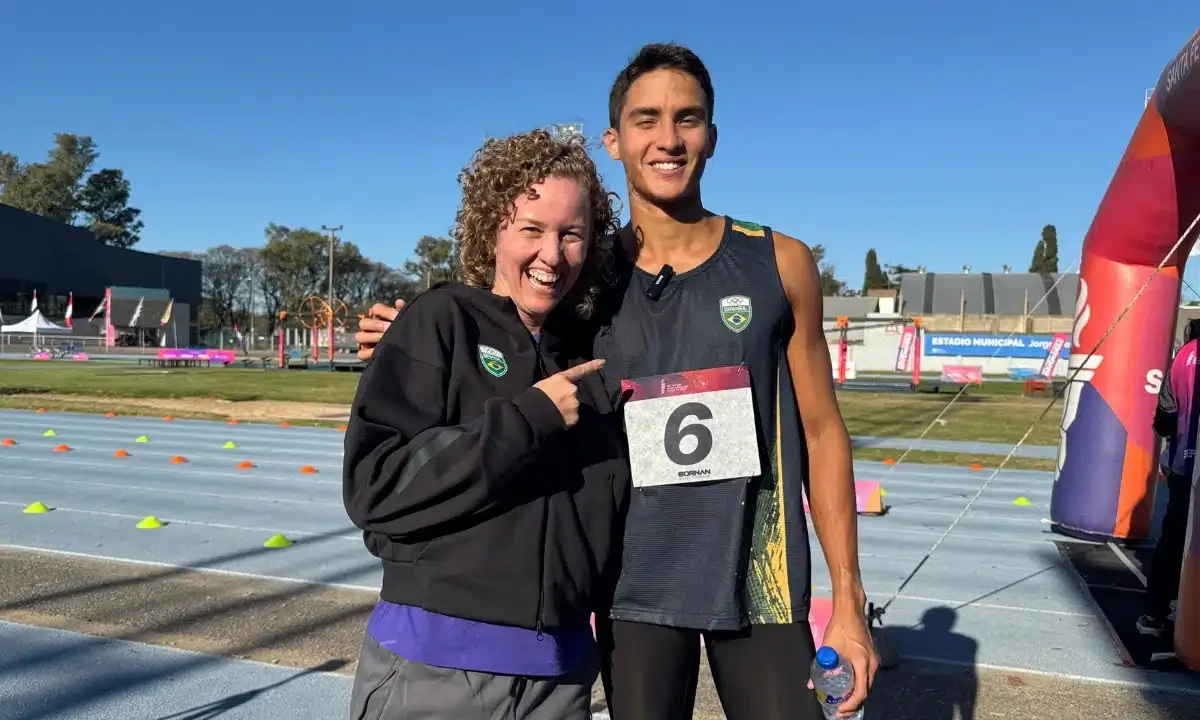 João Victor Acioly reage no laser run e conquista prata no pentatlo