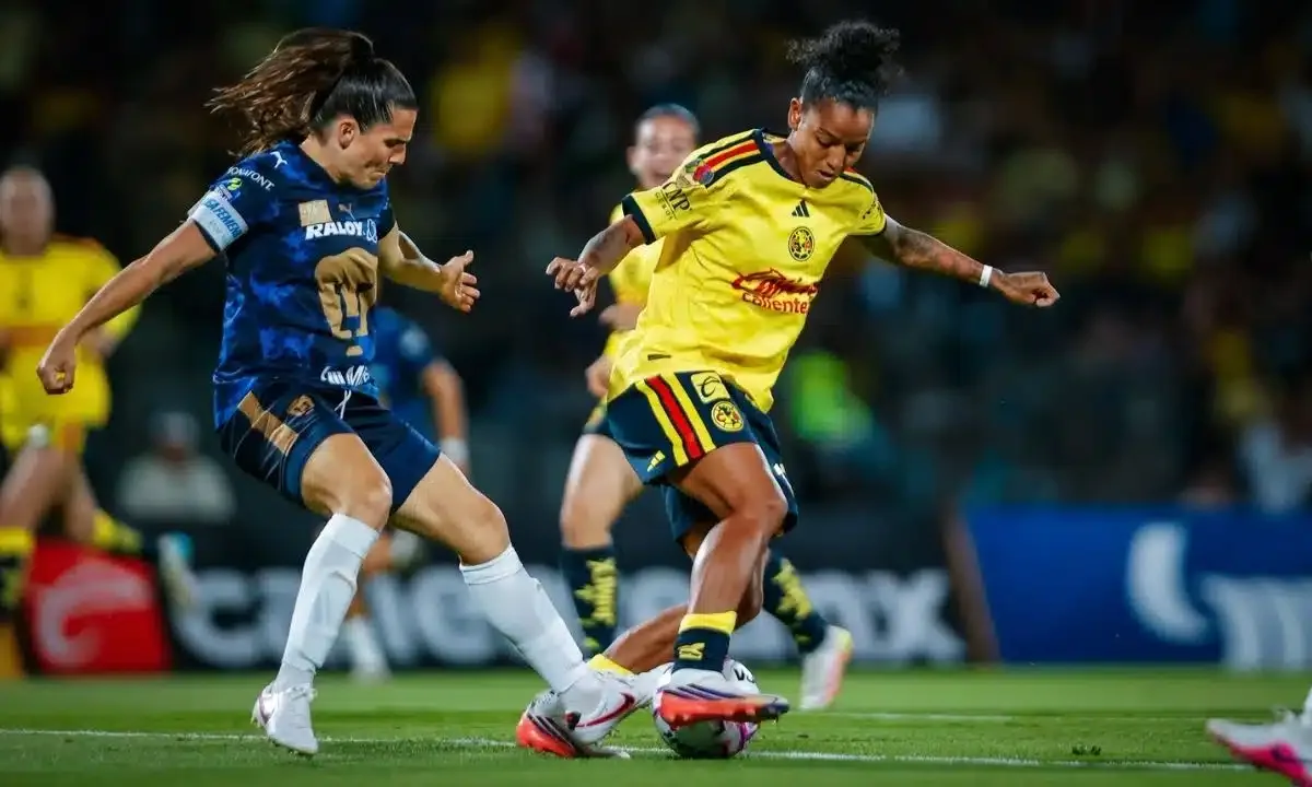 América chega a 18 pontos com dois gols de Geyse contra o Pumas