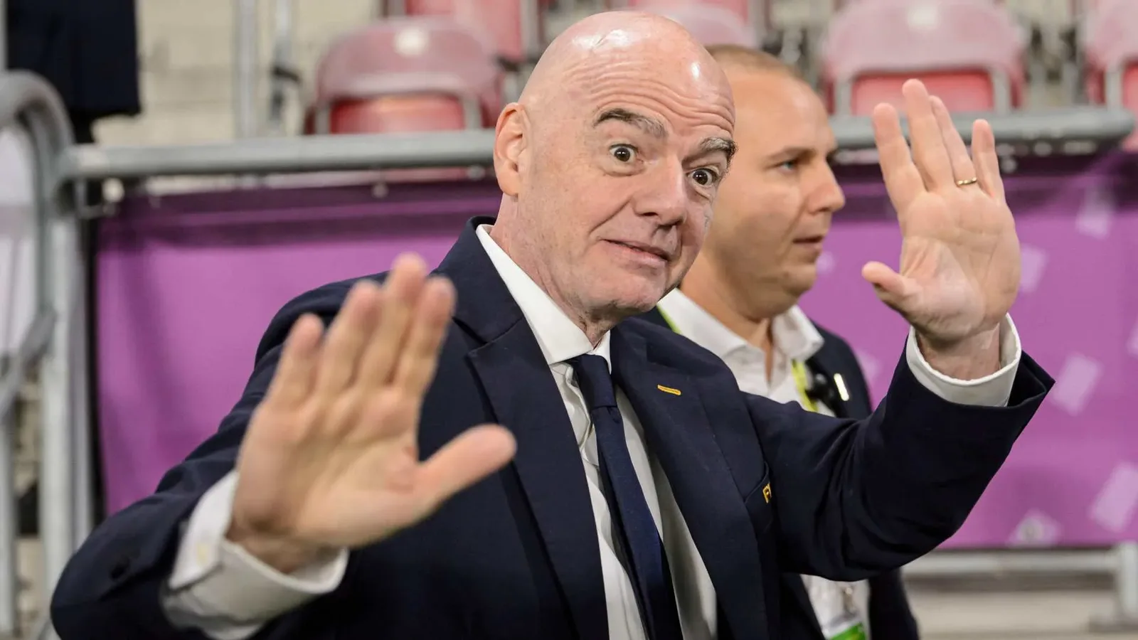 Pagamentos a Infantino ficam fora de relatório anual da FIFA
