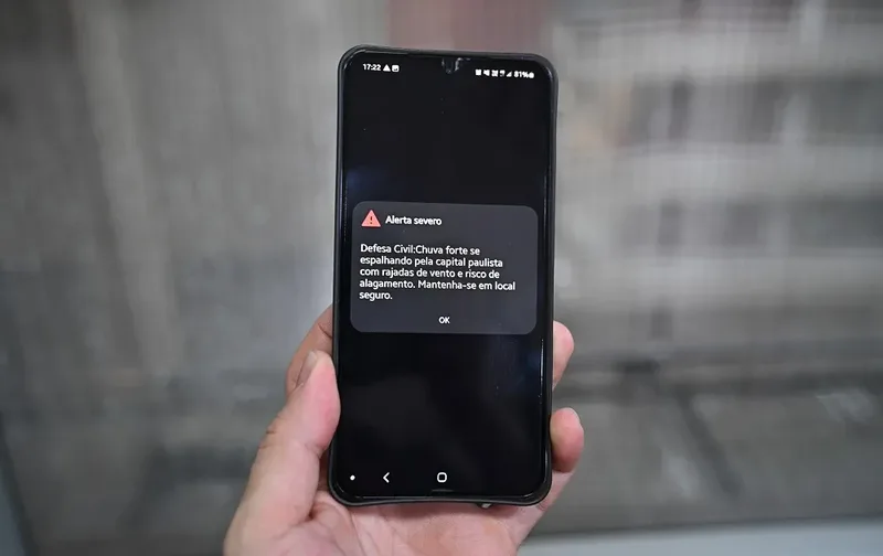 Só 1,83% dos alertas de desastres por SMS tinham informações essenciais