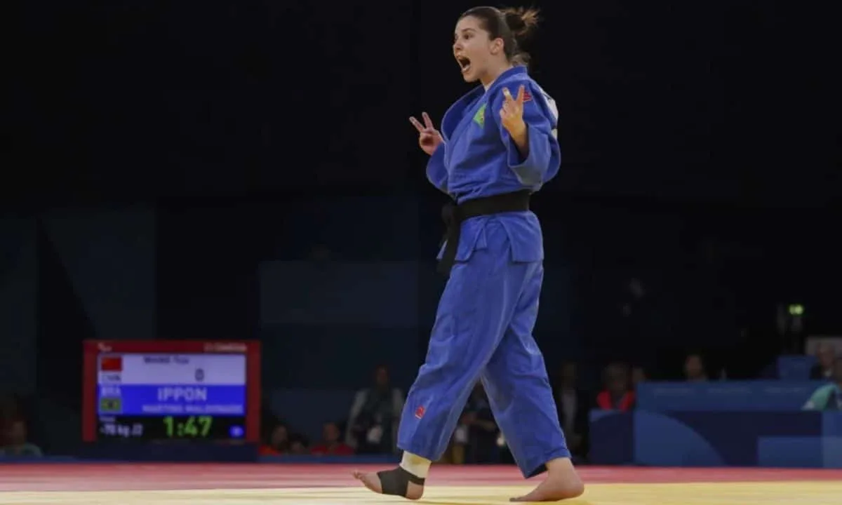 Alana Maldonado conquista quarto título mundial no judô paralímpico