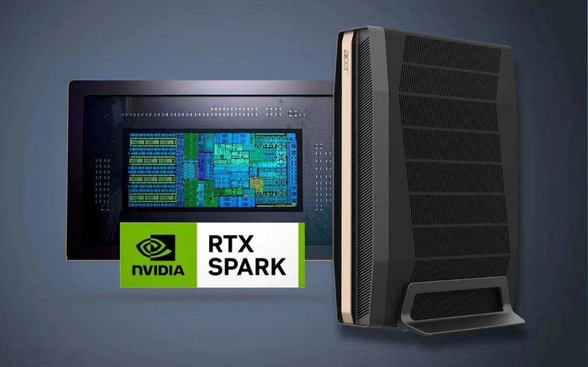 Acer revela conceito compacto com chip da NVIDIA para IA sem depender da nuvem