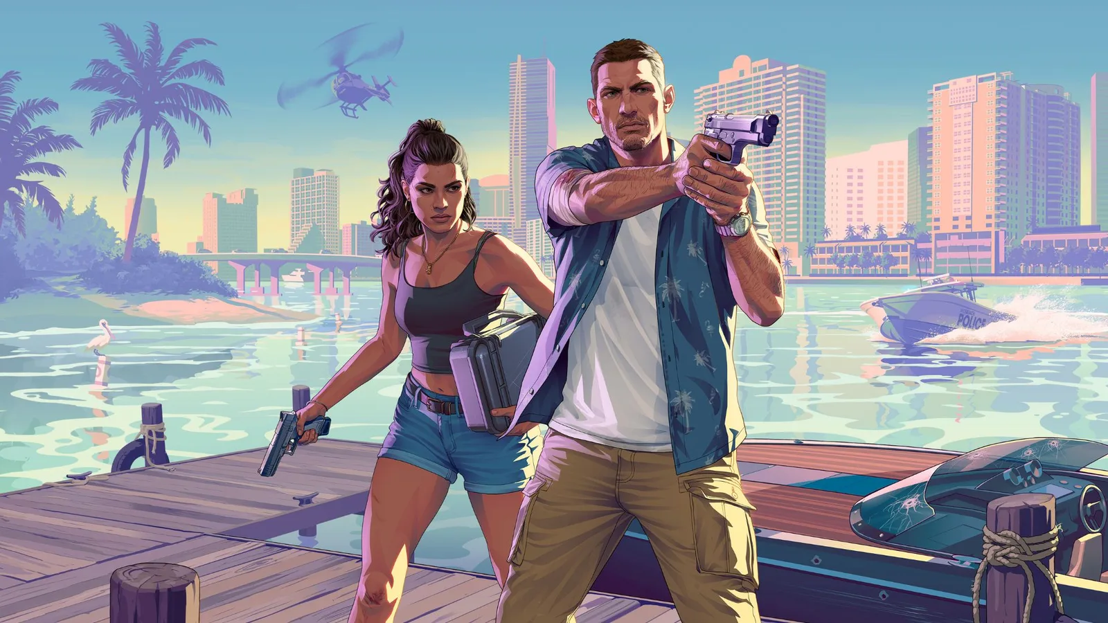 Miami Heat vira Vice City Heat em ação promocional de GTA 6