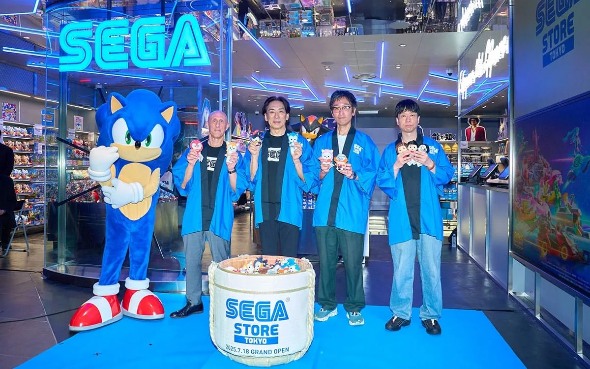 SEGA amplia presença fora dos jogos para alcançar novos fãs