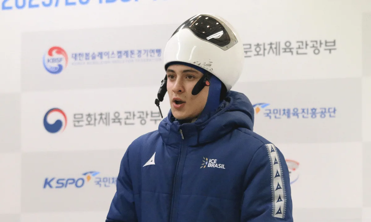 Eduardo Strapasson mira vaga do Brasil no skeleton em 2030
