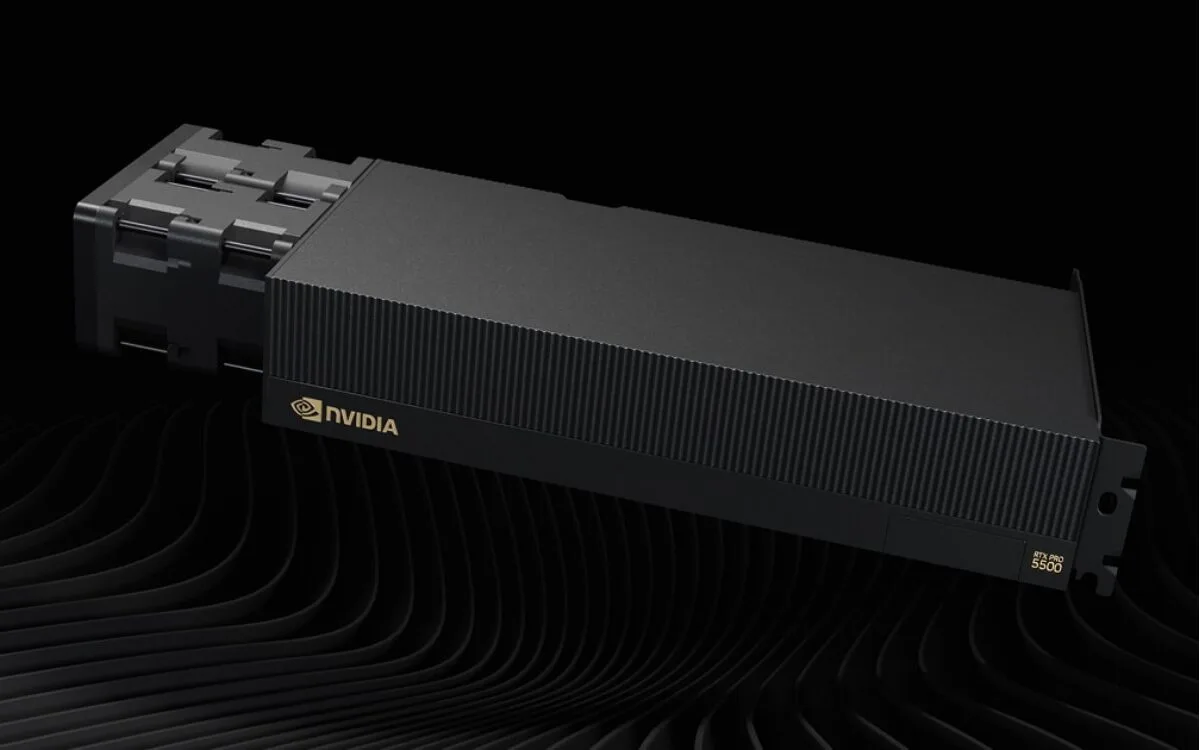 RTX PRO 5500 chega ao site da NVIDIA com memória de 84 GB