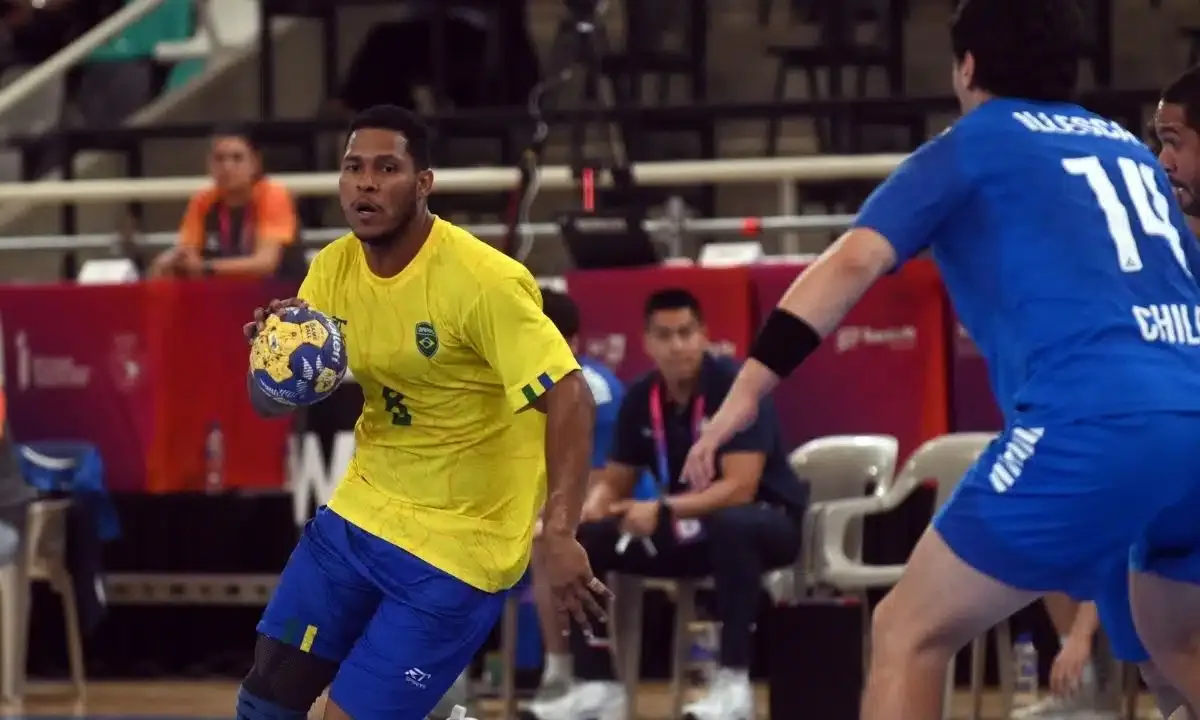 Brasil perde por um gol para o Chile no handebol dos Jogos Sul-Americanos